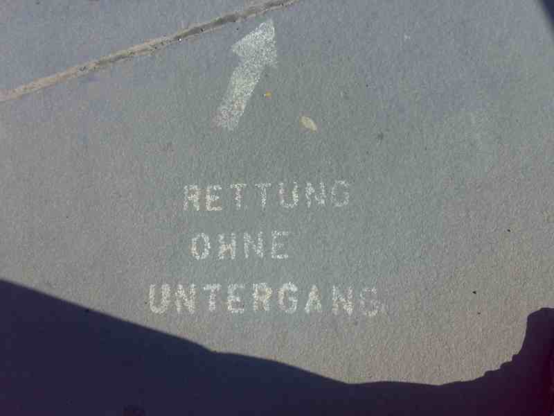 Auf der Brücke über den Rhein.