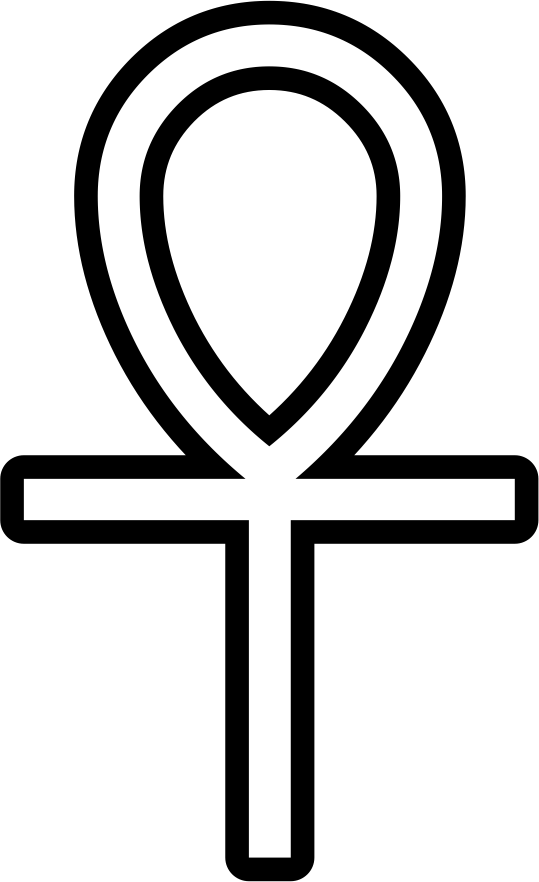 Ein Ankh, lateinisch "Crux Ansata"