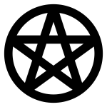 Spiritueller Weg: Pentagramm im Kreis